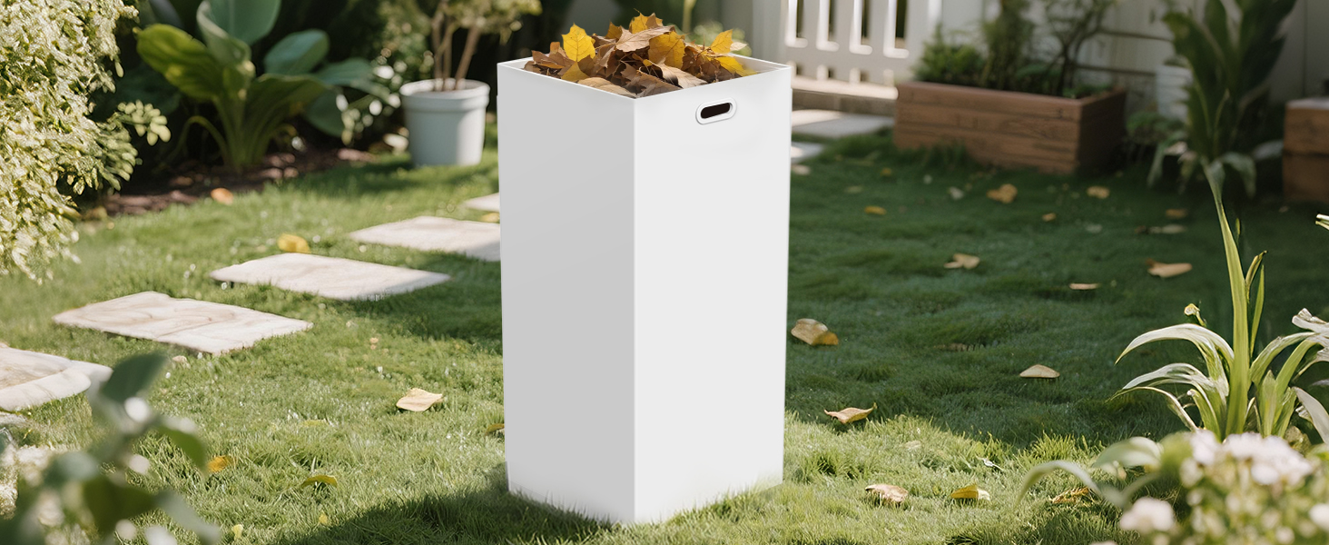 collapsible leaf bag-pop up trash can