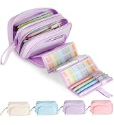 SANANT Large Capacity Pencil Case with Pull-out Structure - Multifunctional Extra Big Pencil Pouc...