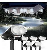 Linkind Solar Lights Outdoor StarRayS, Bright Solar Spot Lights Outdoor, IP67 Waterproof Spotligh...