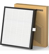 MOOKA KJ217 Air Purifier Filter, 3-in-1 True HEPA Filter, High-Efficiency Activated Carbon Air Fi...