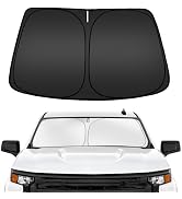 ARISMOTOR Windshield Sun Shade for Ch-evrolet Silverado 1500 2019-2025, Custom Fit Foldable Front...