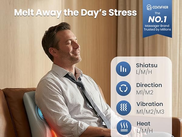 back massager with heat