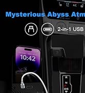 Heart Horse Car Seat Gap Filler Abyss Effect Atmosphere Light, Car Seat Gap Filler Organizer Box ...
