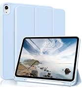 Zktuyu for iPad (A16) 11th 10th Generation Case 11/10.9 Inch with Pencil Holder 2025/2022, Slim T...
