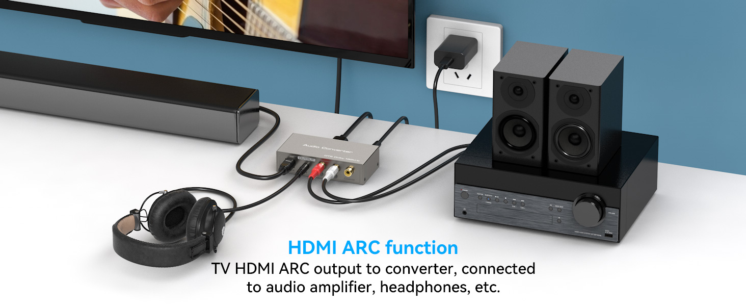 HDMI ARC Adapter 192KHz Multi Function