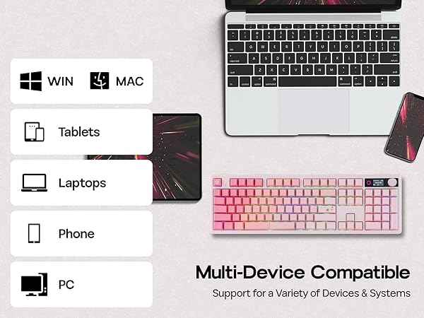 TH108 V2 PRO Wireless Gaming Keyboard