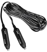 UpBright Car 2 Male Plug 12V DC Power Cord Compatible with Green Mountain Grills GMG Davy Crocket...