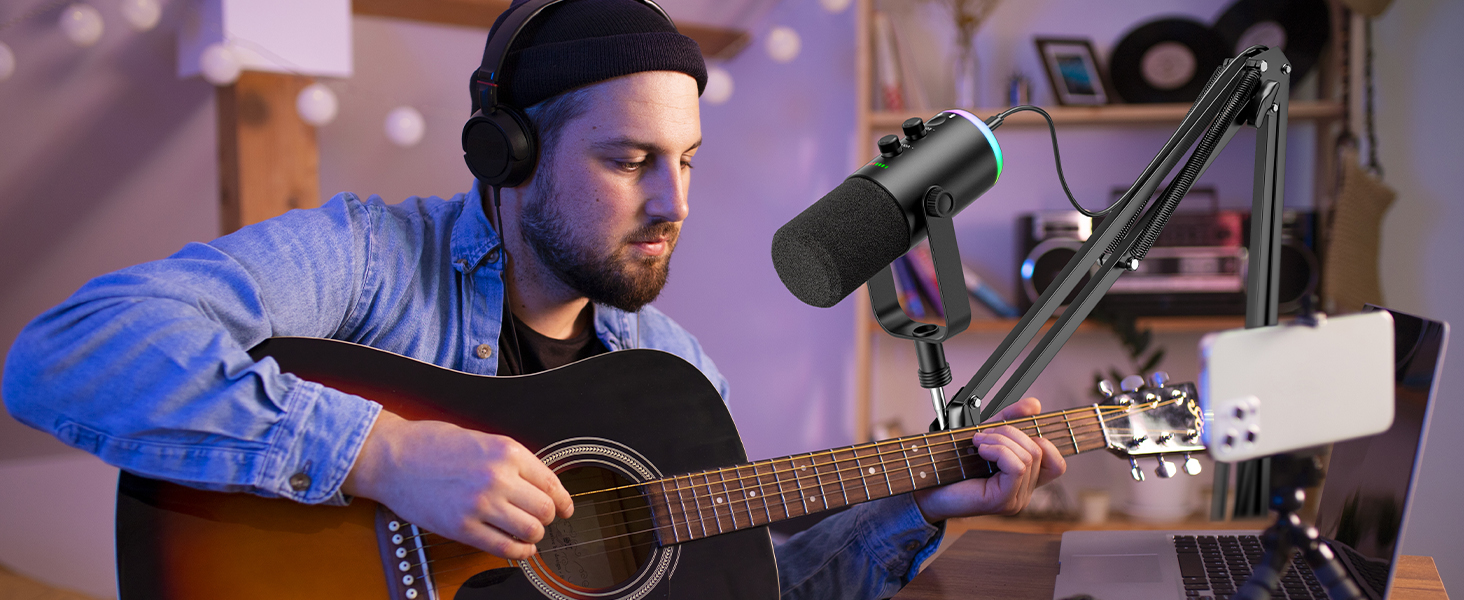 Dynamic Gaming Microphone