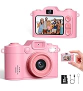 Mini Camera Keychain Instant Digital, 1080P Mini Digital Camcorder with 32G, Tiny Pocket Camera f...