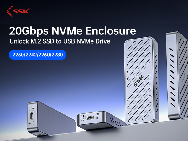 M.2 NVME SSD Enclosure