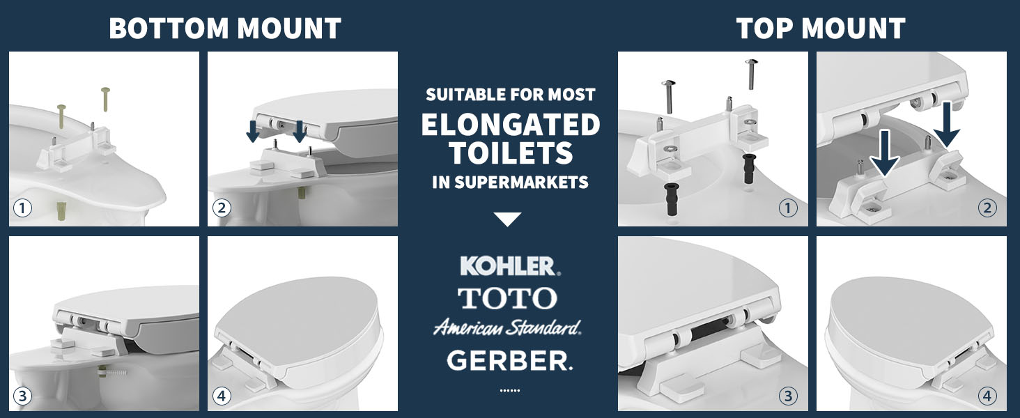 Ccbello toilet seat risers
