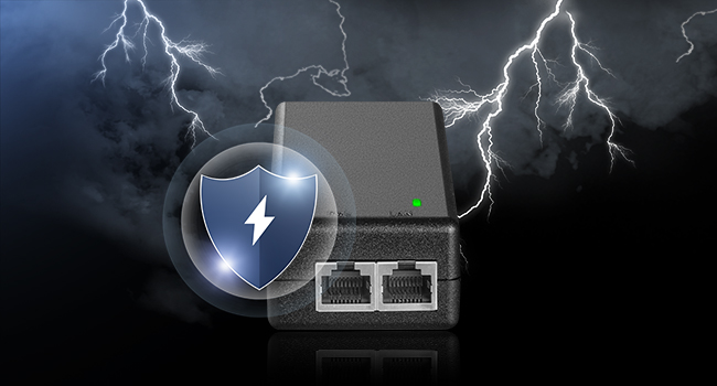 Gigabit 30W POE Injector