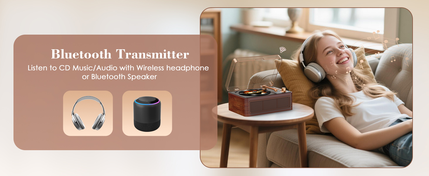 CD Player with speakers