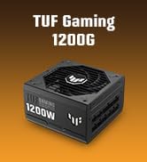 ASUS TUF Gaming 1200W Gold (1200 Watt, ATX 3.0 Compatible Fully Modular Power Supply, 80+ Gold Ce...