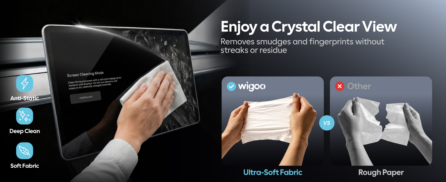 restore your screen a crystal clear view