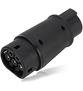EV Charging Adapter, Type 1 to Type 2 EV Connector Electric Vehicles Charging Adapter IP54 16A 32...