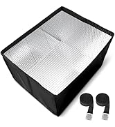 Ideal Swan Winter Window Air Conditioner Cover Dust-Proof Waterproof for Outside Unit, Outside Wi...