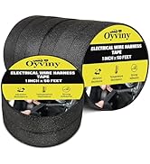 Oyviny Electrical Wire Harness Cloth Tape 1 Inch x 50 Feet 8 Rolls Self-Adhesive Wire Loom Cloth ...