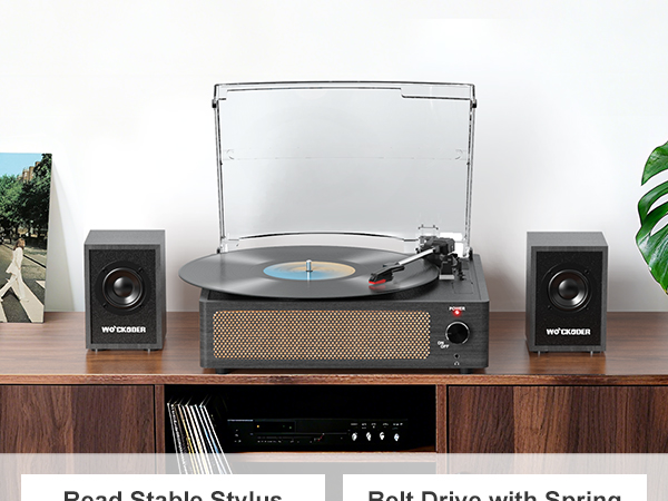 vinyl record players