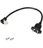 SinLoon RJ45 Ethernet Adapter Cable 90 Angle Left Male to Famale Ethernet Switch Adapter Cable fo...