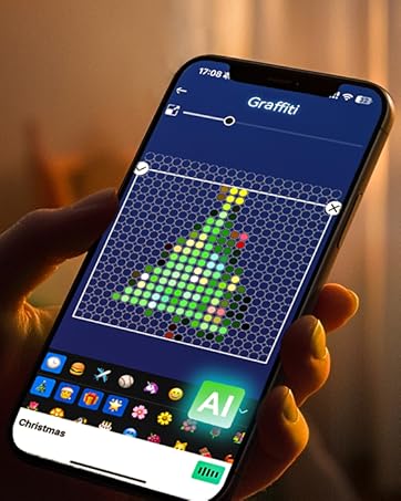 AI smart led curtain lights indoor