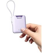 Gidues M1 Mini Portable Charger, 10000mAh Ultra-Compact Power Bank, 22.5W PD Fast Charging, Tpye-...