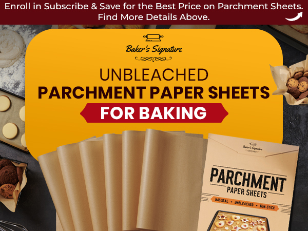 parchment paper sheets for baking