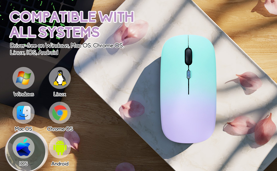 Wireless Bluetooth Mouse,