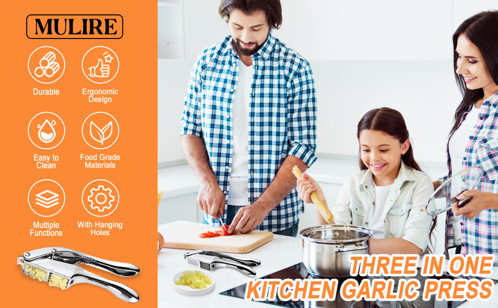 Garlic press