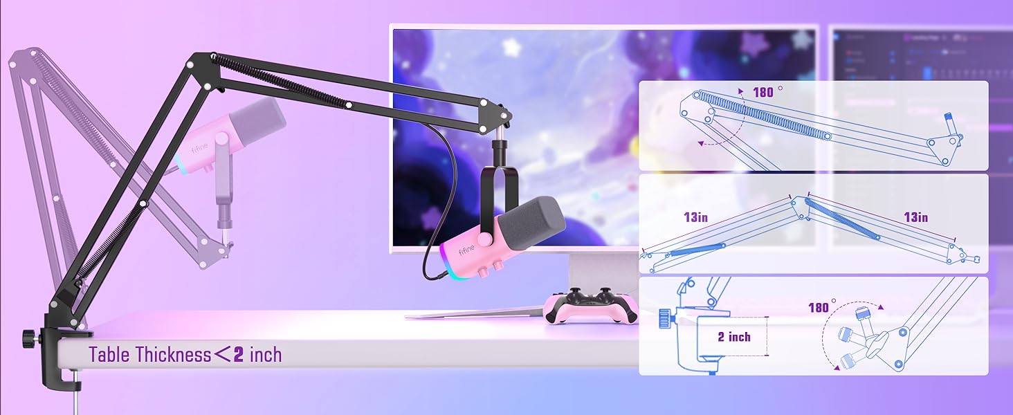 XLR dynamic microphone