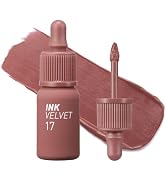 Peripera Ink the Velvet Lip Tint - High Pigment Color, Longwear, Weightless, Gluten-Free, Paraben...