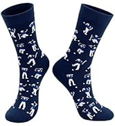 Eiohiuy Funny Golf Socks For Men-Gifts For Golfers Outdo Or Sports And Golf Enthusiasts-Stocking ...