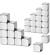 LOVIMAG Square Cube Magnets,Small Strong Neodymium Magnets for Fridge, DIY,Building, Scientific, ...