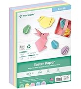 Printworks Easter Colored Paper, 5 Assorted Colors, Perfect for Holiday School and Craft Projects...