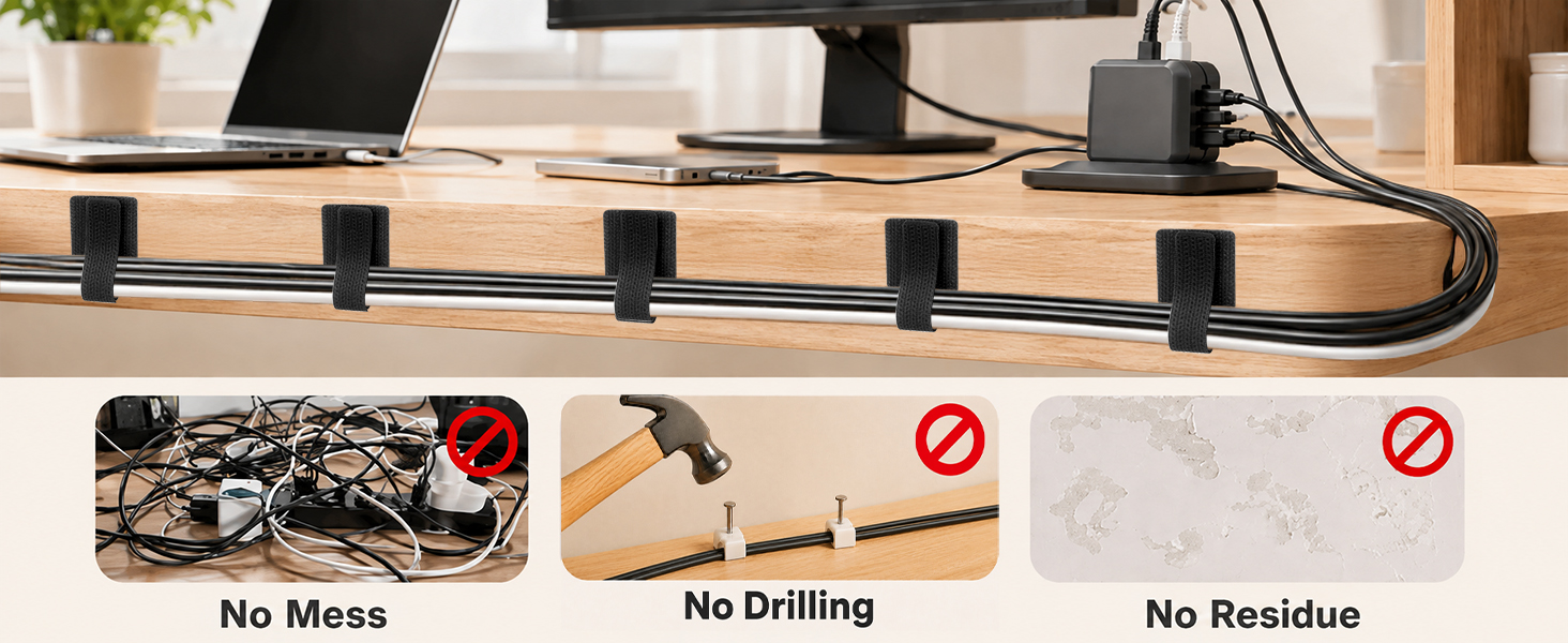 cord organizer for desk