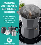 Coffee Gator Moka Pot