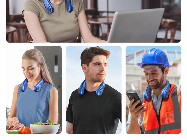 personal neck fan; portable fan neck; fan neck; fan around your neck; 