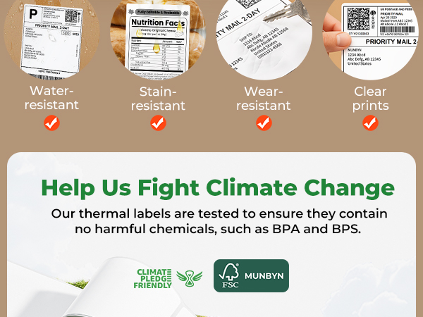 4x6 thermal labels