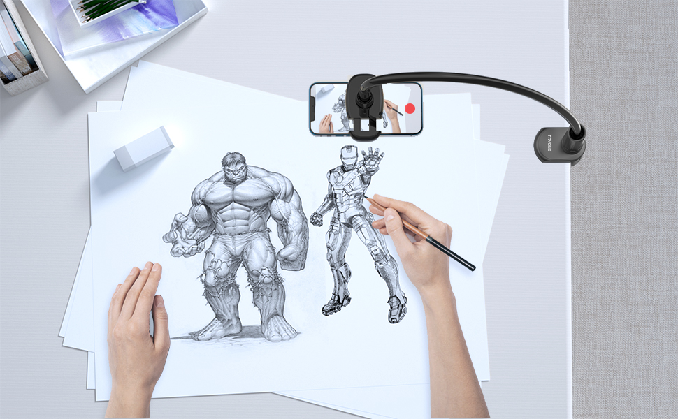 phone holder for bed