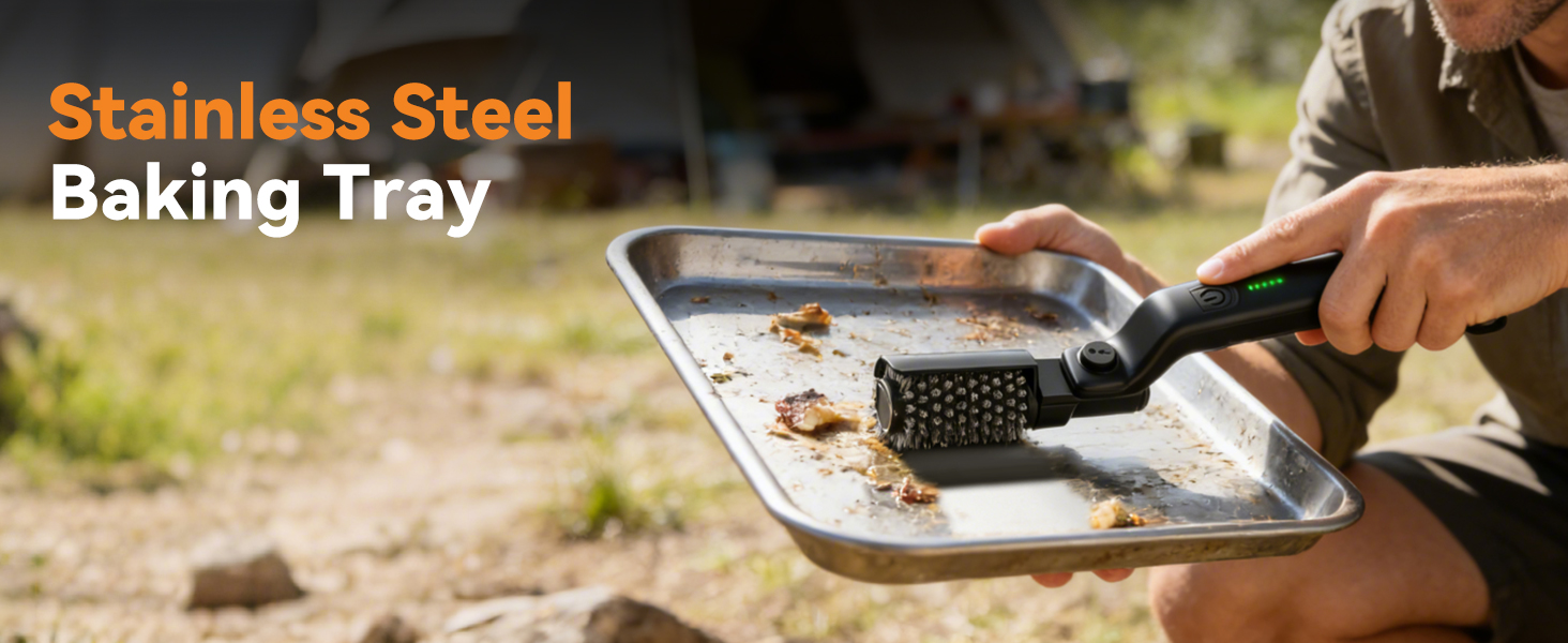 grill brush for outdoor grill