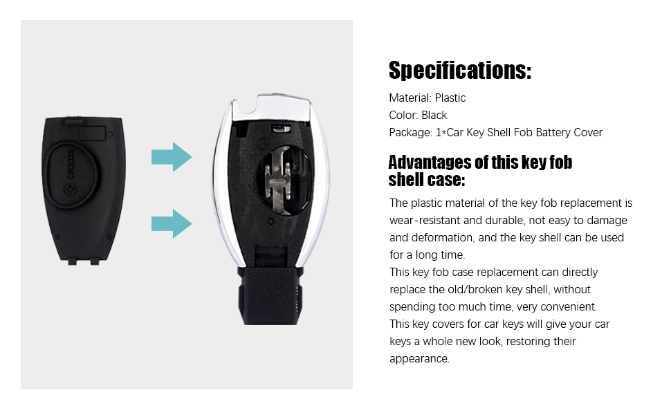 Car Key Rear Cover Replacement