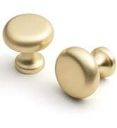 BEILEIOU Brushed Gold Cabinet Knobs Classic Vintage Retro Drawer Knobs Kitchen Cupboard Bathroom ...