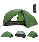 ATEPA Voyage 1-2 Person Backpacking Tent, 4 Season Ultralight Camping Tent, 4000mm Waterproof Dou...