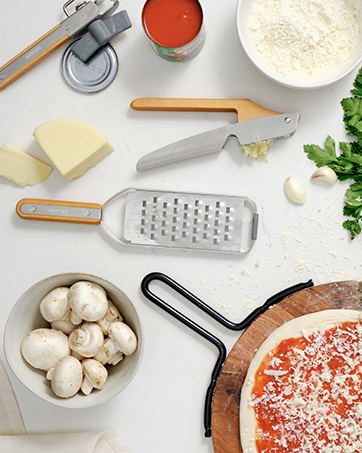 pizza prep lifestyle shot