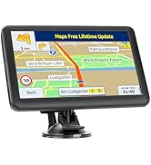 LOVPOI GPS Navigator for Car, 7 Inch Truck GPS Commercial Drivers 2025 Trucker GPS for Semi Truck...