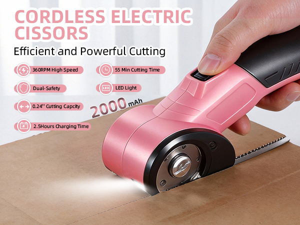 4V Rechargeable Cardboard Cutter