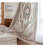 Erbnaryx Popular Handicrafts Printed Curtains for Living Room 84 Inches Long Indian Hippie Bohemi...