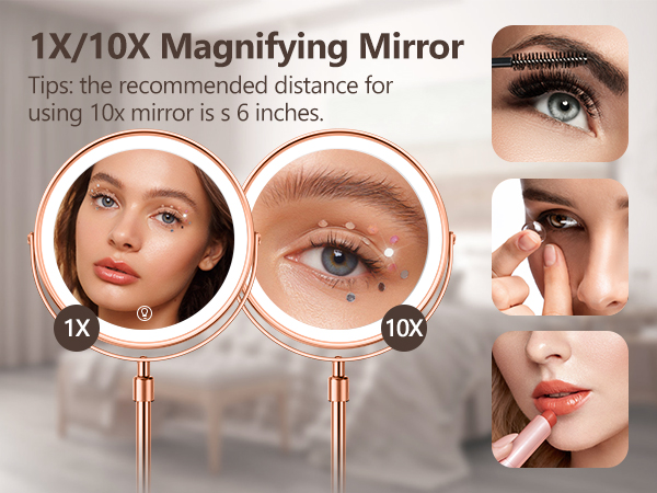 Lighted Makeup Mirror