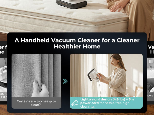 A Handheld Vacuum Cleaner for a Cleaner Healthier Home