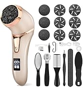 Electric Callus Remover for Feet, Portable Pedicure Kit Foot File Callus Remover, Rechargeable Wa...